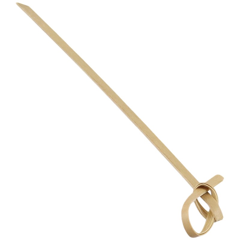 HONYUET 800 PCS 4 Inch Bamboo Knotted Cocktail Sticks, 12