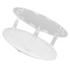 Acrylic Tweezers Stand Holder 12 Holes Rotatable Eyelash Extension Tool