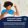 Bamboo Mattress Protector with Zipper - 100% Waterproof Twin XL