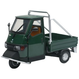 NewRay Ape Piaggio 68038-50 Cross Country Fedele Riproduzione, Scala 1:18, Die Cast, Verde