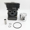 Cylinder Head Piston Kit 47mm For Husqvarna 455 Rancher 455E
