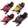 KiNSFUN Die Cast Metal Snowmobile Model, 5 Inch, 1 Random