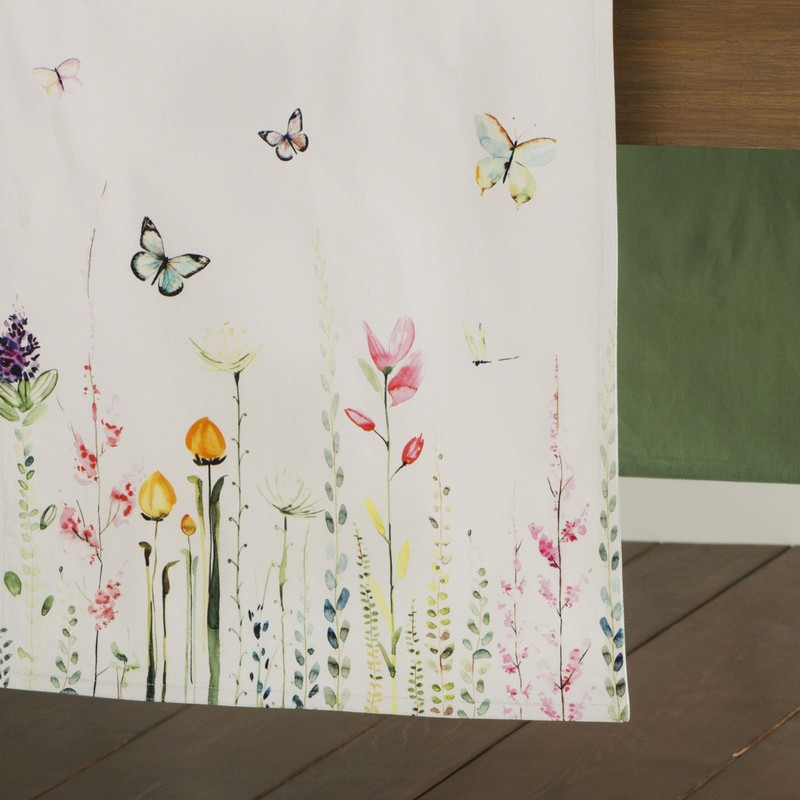 Maison d' Hermine Spring/Summer Table Runner, 100% Cotton, Decorative Easter