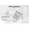 diymore 10pcs 24V-380V SSR-40DA 40A 3-32V DC-AC Solid State Relay