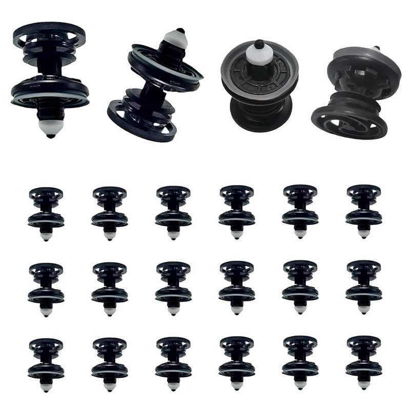 50 Pieces Door Panel Mounting Clips, Replacement Clips for VW