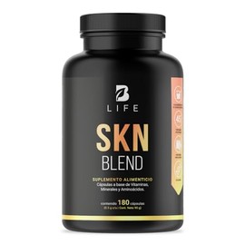 SKN Blend con 180 Cpsulas de 2000 mg por porcin. Colgeno tipo I y III, L-Histidina, Isoleucine, L-Lisina, L-Metionina. Ingredientes naturales. SKN... 