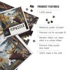 Lantern Press 1000 Piece Jigsaw Puzzle, Wildlife Utopia, Forest