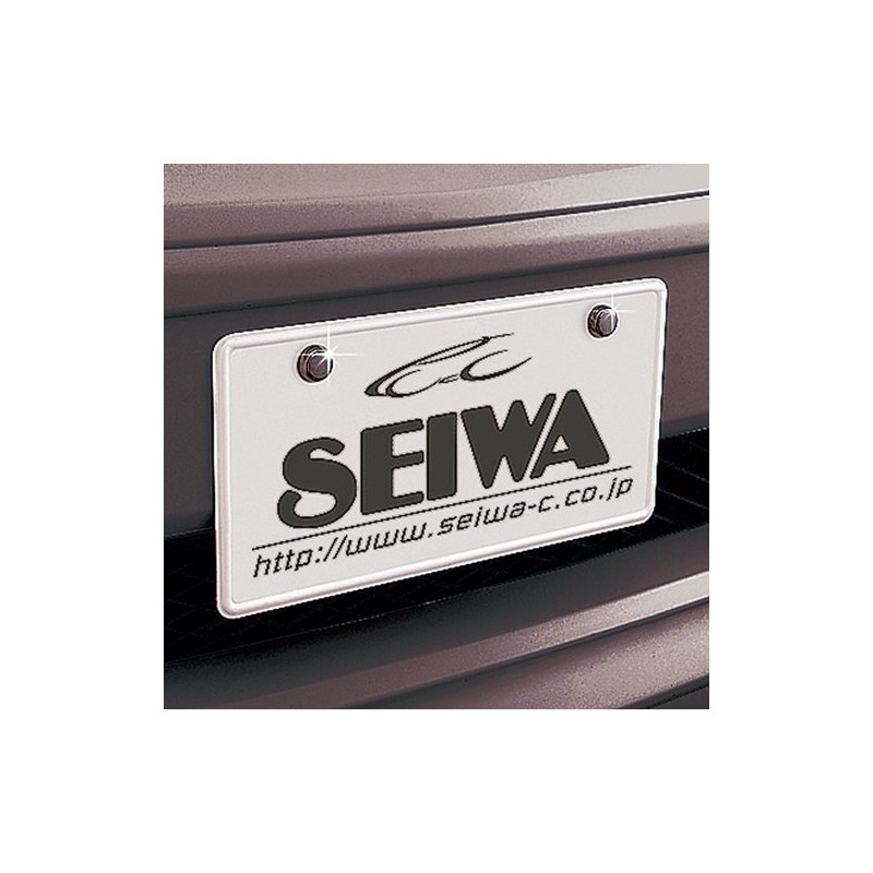 SEIWA K-270 License Plate Bolt Protector 2, model: K-271, mettalic