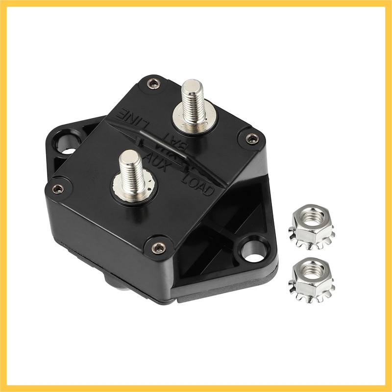 REPAIROCK Waterproof 200A Circuit Breaker with Auto Reset Fuse Inline