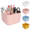 Minicoco Storage Box Multipurpose Table Organiser Cleaning Caddy with Handle
