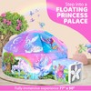 W&O Enchanted Aerodome with LED Lights - Inflatable Princess Castle