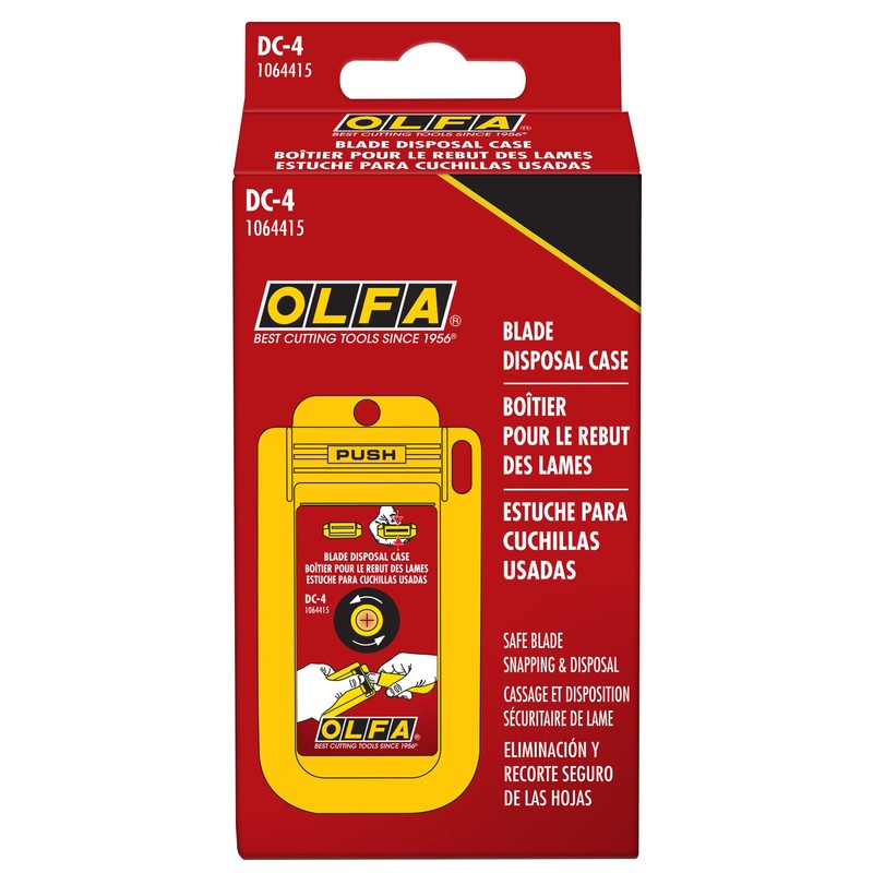 OLFA Mountable Blade Disposal Can (DC-4) - Blade Bank Container
