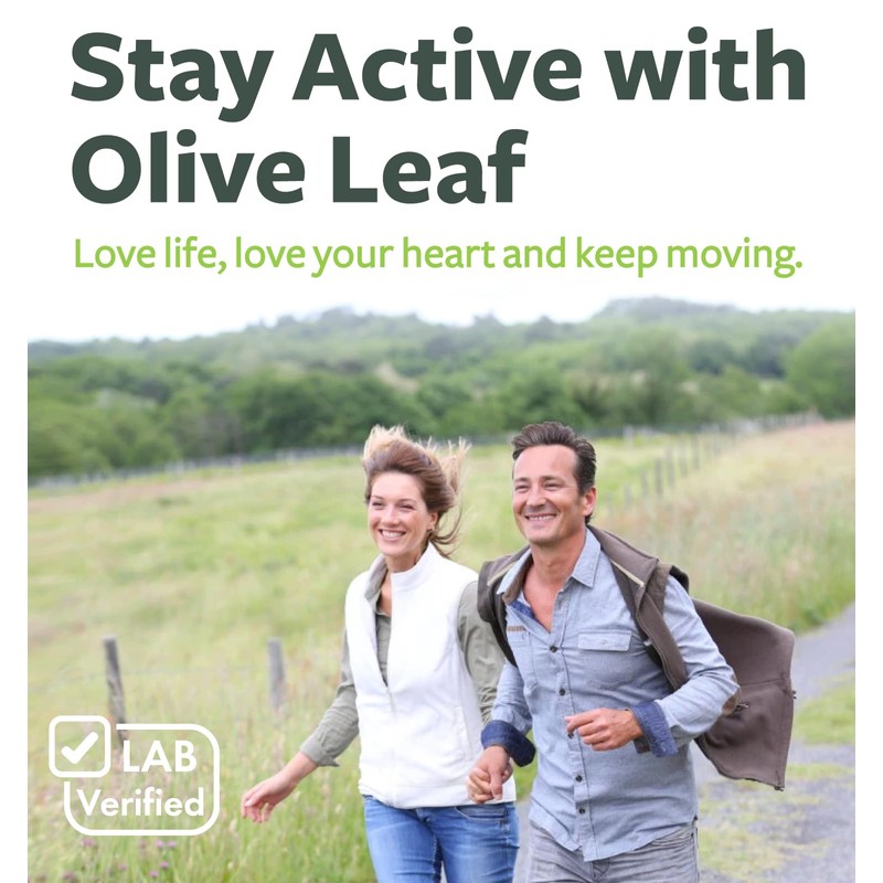Super Strength Olive Leaf Extract Capsules - Vegan Non-GMO 750mg