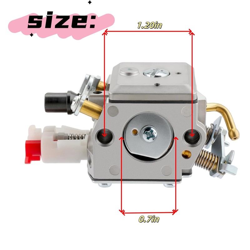 C3-EL18B Carburetor Tune Up Kits Compatible with Husqvarna 340 345