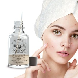 Chamos Trouble magic powder soothing serum sebum spot care allantoin salicylic acid ampoule 30ml / 트러블 매직파우더 진정세럼 피지 스팟케어 알란토인 살리실릭애씨드 앰플 30ml