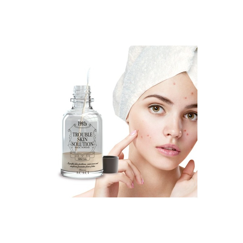 Chamos Trouble magic powder soothing serum sebum spot care allantoin