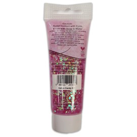 Holographic Glitter Gel for Face and Body - Cosmetic Glitter for Hair - 50ml - CottonCandi