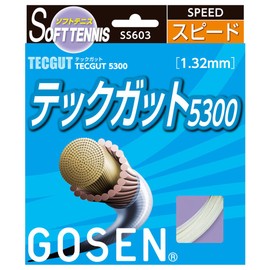 Gosen (Gosen) Tech Gut Tech Gut 5300 (for soft Tennis) Natural ss603na