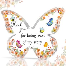 QMVMV Thank You Teacher Gifts Acrylic Plaque Gifts for Women Christmas Birthday Thanksgiving Gifts for Teacher Retirement Leaving Gifts