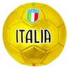 Football for Training or Game, Colour Gold, Italy Coat of