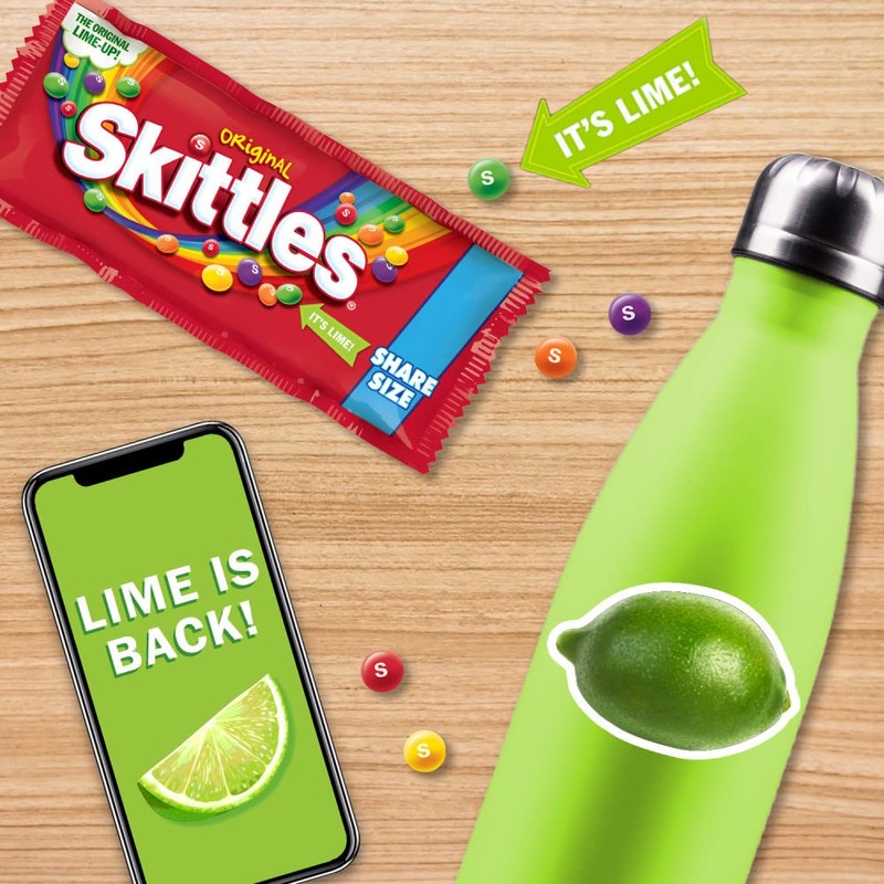 SKITTLES Original Chewy Candy, Share Size, 4 oz Bag