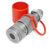 Summit Hydraulics Flat Face Hydraulic Quick Connect Coupler, #10 JIC