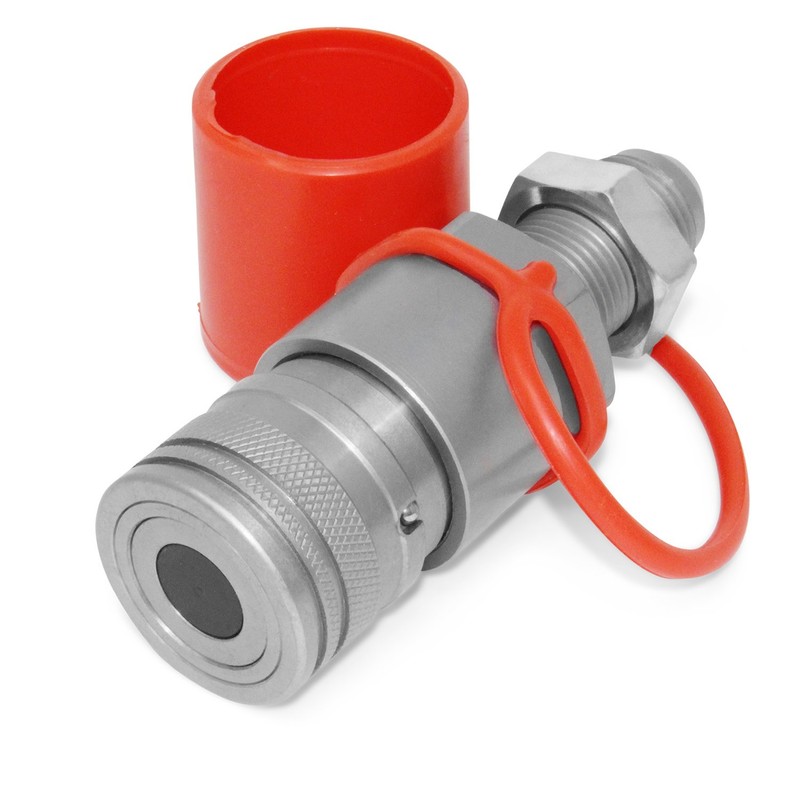 Summit Hydraulics Flat Face Hydraulic Quick Connect Coupler, #10 JIC