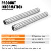 Stainless Steel Pipe Fittings, 2 Pieces 200 mm 1/2 Inch