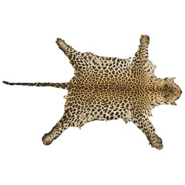 Decals & Stickers : Cheetah Cheeta Leopard Skin Rug Print Living Room Bedroom Kitchen Home Decor Picture Art Image Peel & Stick Graphic Mural Design Decoration - Discounted Sale Price – Size : 25 Inches X 50 Inches - 22 Colors Available