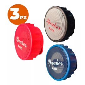 Maíz 3pzs Bocina Bluetooth Recargable Usb Inalambrica Portatil