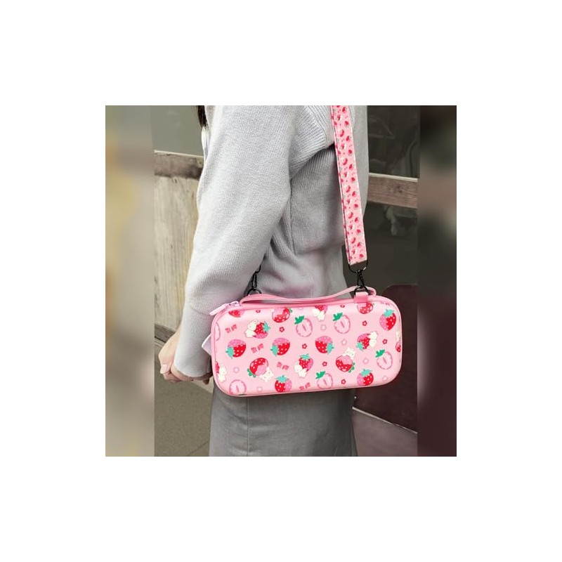 TIKOdirect Carrying Case for Switch OLED, Cute Travel Bag in