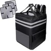 cherrboll XXL Insulated Pizza Delivery Backpack, Thermal Food Delivery Bag