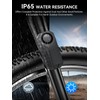 Onvian Upgraded Rechargeable Bike Alarm, Wireless Vibration Motion Sensor Antitheft