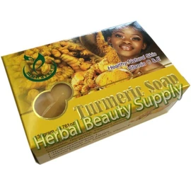 Muharram Turmeric Gluta  Soap With Vitamin C & E Herbal  Nourishes and Protect 135g