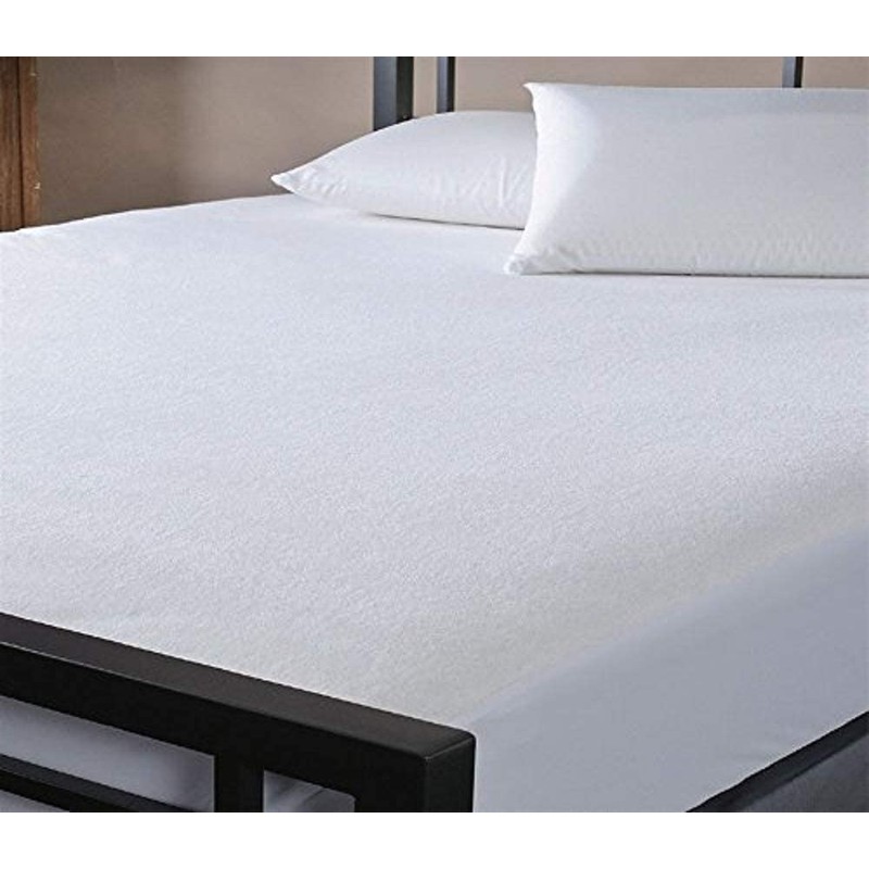 Luxury Waterproof Terry Towelling Mattress Protector Double Size 140 x