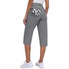 MoFiz Women's Capri Pants with Pockets Lightweight Hiking Golf Capris