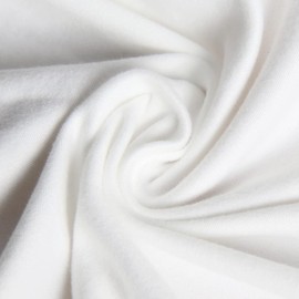 Skyour White 10"/12"/15" PA DJ Speaker Cover Scrim Stretchy Speaker Cover for Wedding Church Club (RSC128W)