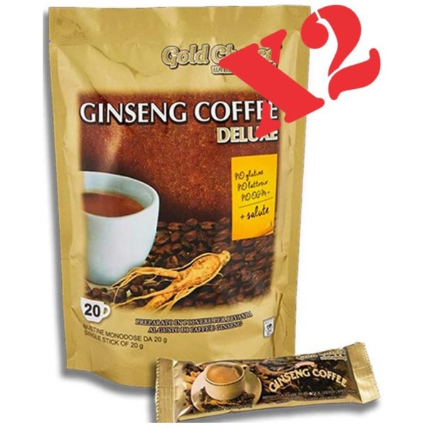 Generico Ginseng-Kaffee - Coffee Deluxe - X 2 Packungen l?slicher