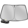 Fonowka Windshield Sun Shade for 2024-2025 Lincoln Nautilus Foldable Sun