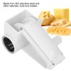 Rotary Cheese Grater, Stainless Steel, Manual Speed, All-purpose Slicer, Nut