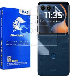 ArmorSuit 3 Pack Front Display Screen Protector for Motorola Razr (2025/2024) Max Coverage MilitaryShield HD Clear Film - Made in the USA