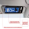 KHGUZ Car Handicap Placard Holder, Visor Disabled Parking Permit Sign