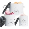 SOTECH Potato Onion Garlic Storage Bin with Lid Set of