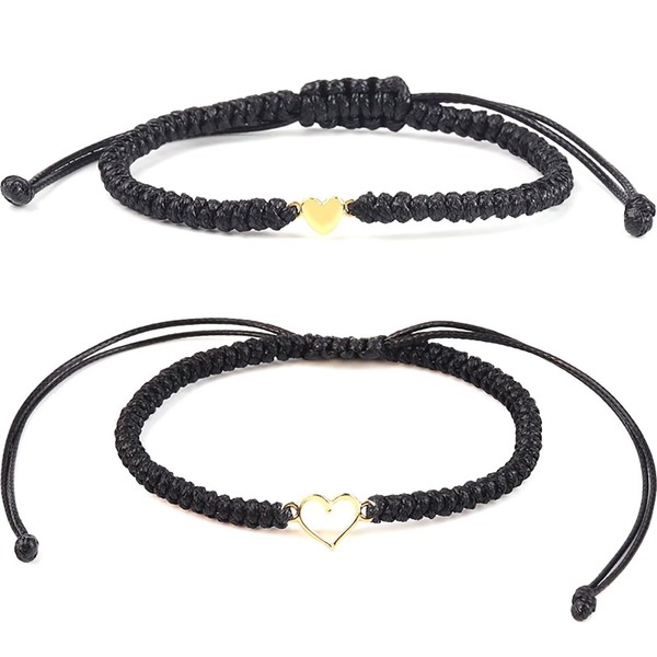 Couples Bracelets Matching Bracelets for Couples Braided String Bracelets To