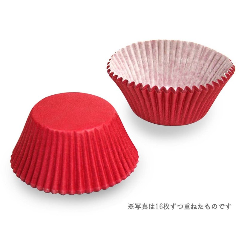 Red Cupcake Baking Cup Liners 32 Count by Cupcake Creations