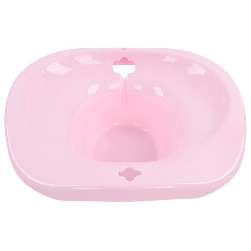Sitz Bath Seat Deeper Bowl Drain Holes Skid Proof Unisex