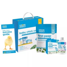 Ralco Strong Animals Baby Chick Care Kit - Starter Kit for Baby Chicks