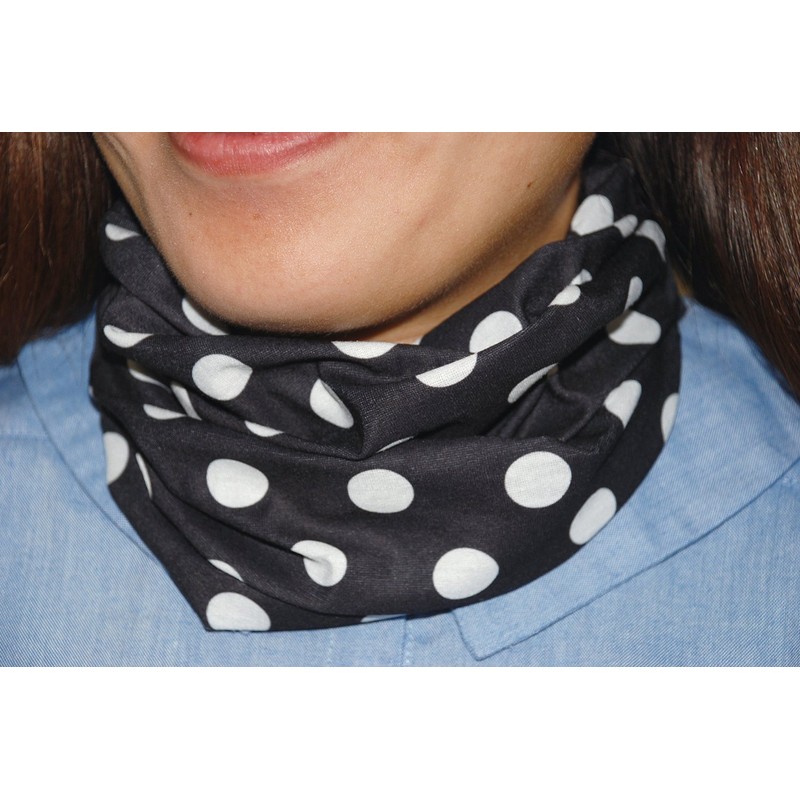 Safety 3 SMNC-4 Multi-Neck Cover, Polka Dot