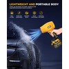 Cordless Leaf Blower with Battery and Charger Lightweight Handheld Electric