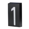 Solar House Number Solar Powered 1000mAh Rechargeable LED Illuminated Address